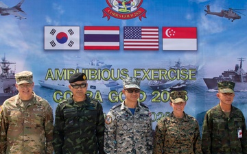 A USFK Commander observes Amphibious Demonstration During Cobra Gold 26