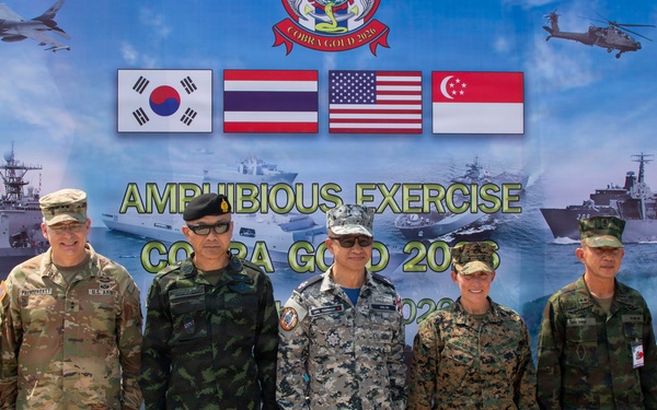 A USFK Commander observes Amphibious Demonstration During Cobra Gold 26