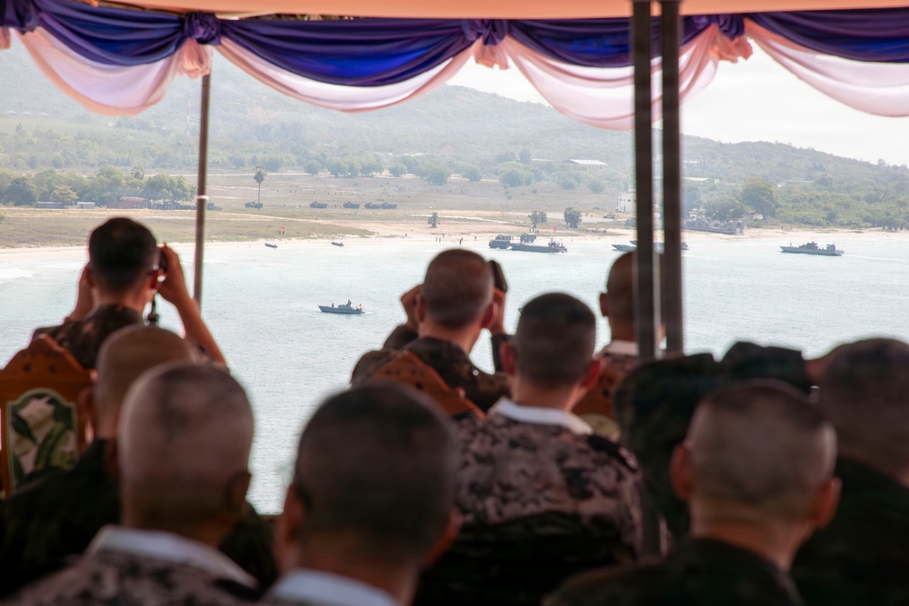 A USFK Commander observes Amphibious Demonstration During Cobra Gold 26