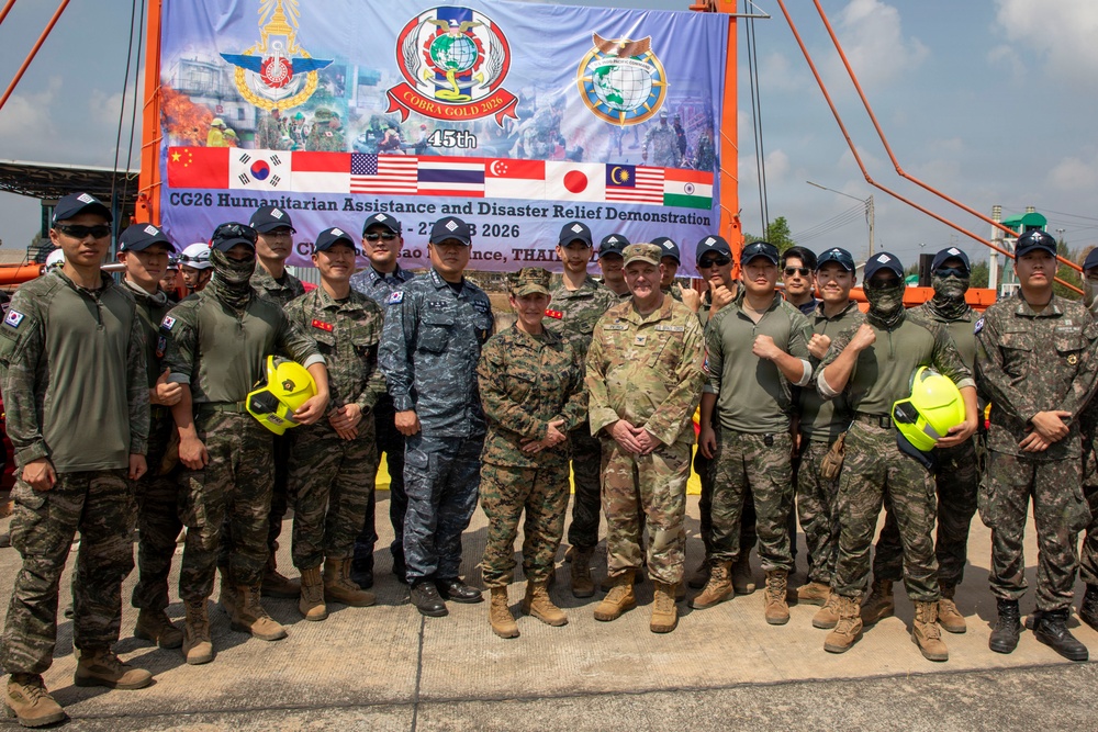 MARFORK Commander Supports Multinational Readiness During Cobra Gold 26