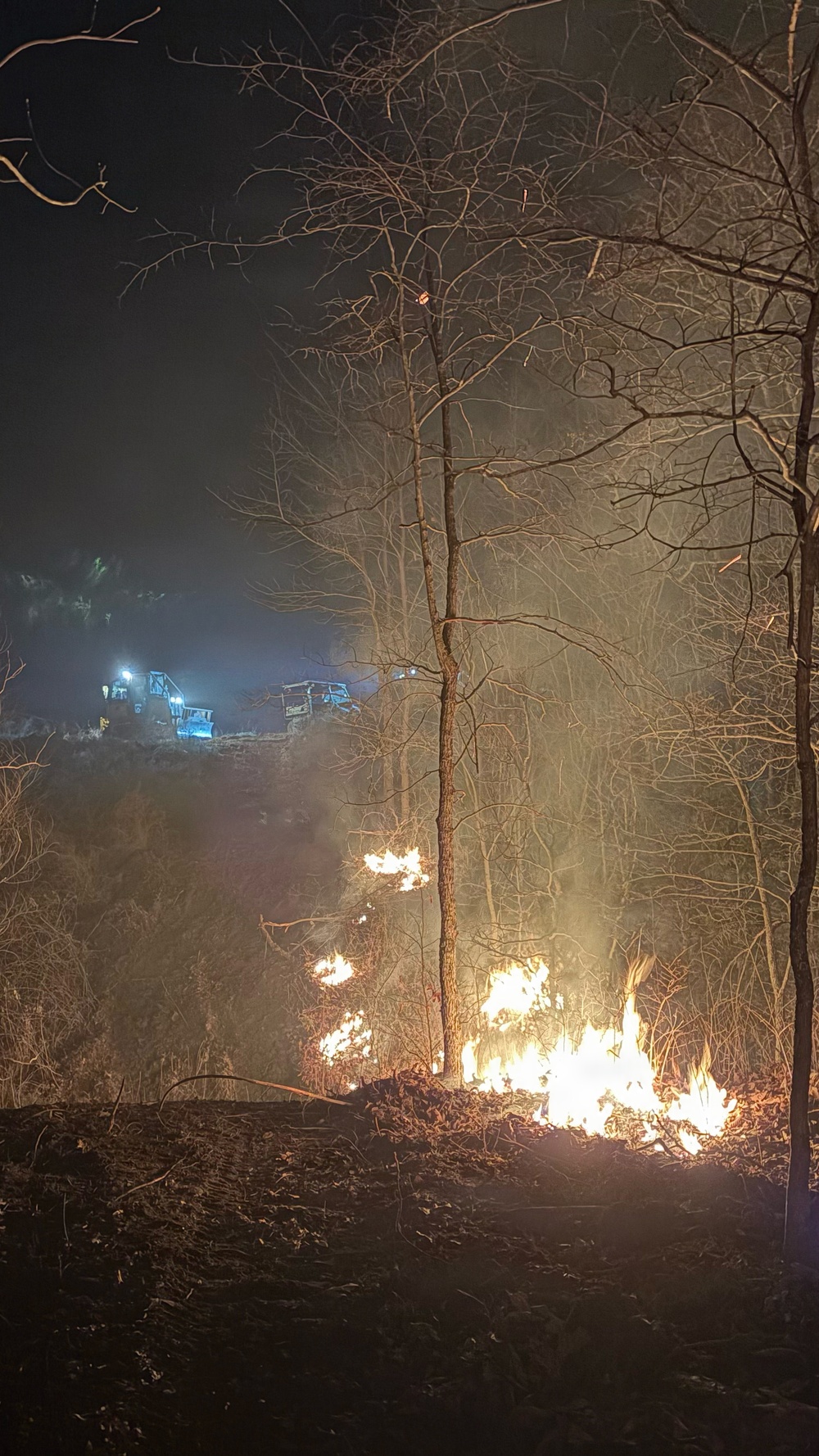 Oklahoma National Guard wildland firefighting crews battle Oklahoma blazes