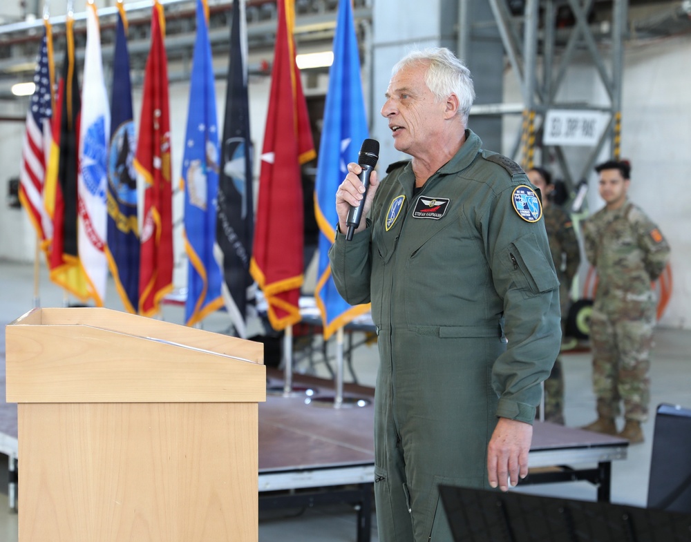 U.S. Army Soldiers take part in German American Friendship Day and German Armed Forces Proficiency Badge Competition