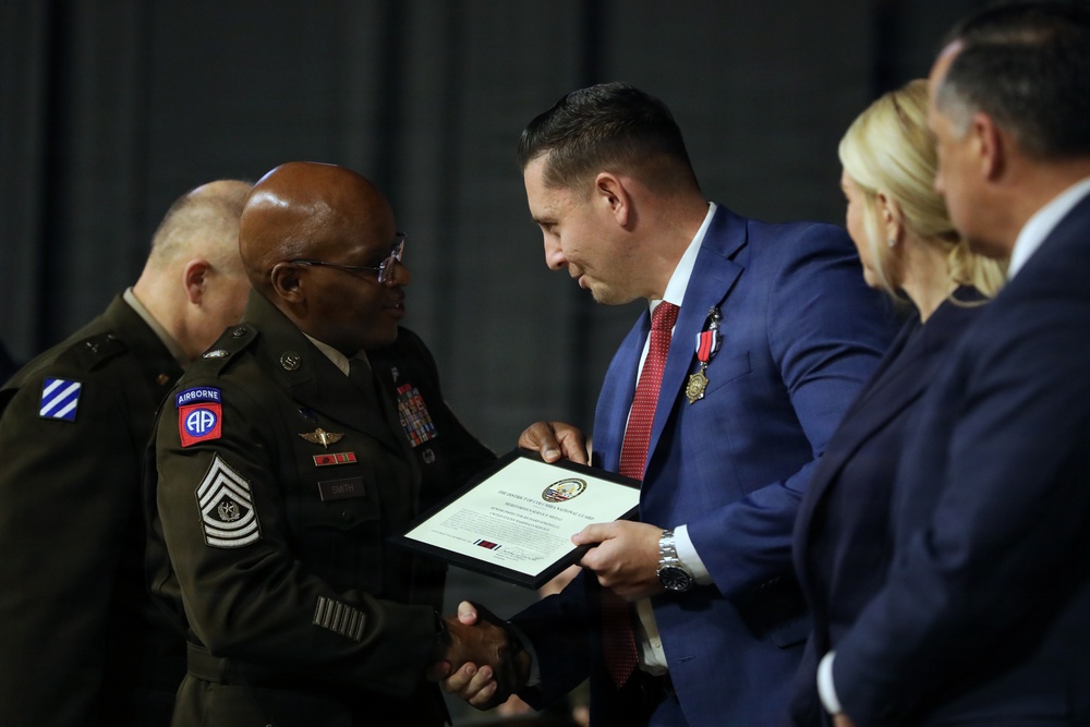 D.C. National Guard Hosts Ceremony Recognizing DC Safe and Beautiful Partners