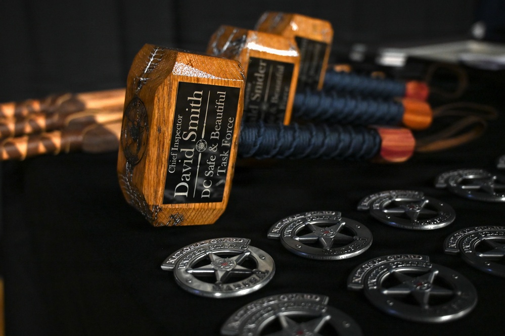 D.C. National Guard Hosts Ceremony Recognizing DC Safe and Beautiful Partners