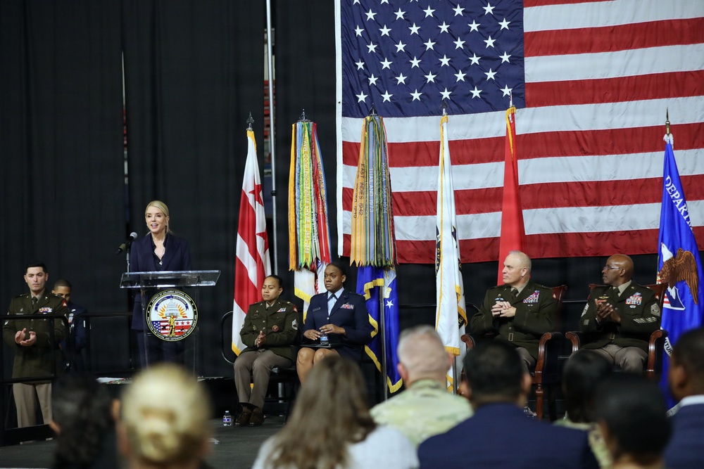 D.C. National Guard Hosts Ceremony Recognizing DC Safe and Beautiful Partners