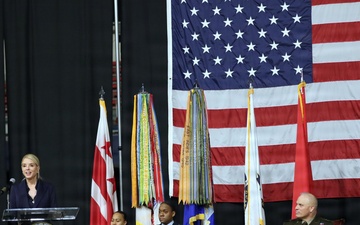 D.C. National Guard Hosts Ceremony Recognizing DC Safe and Beautiful Partners