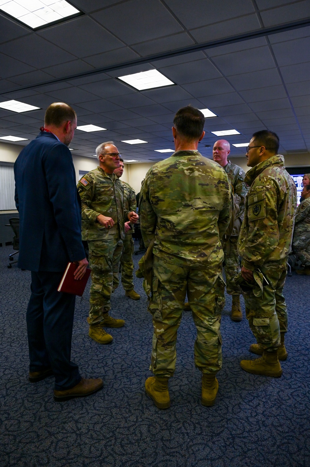 NGB Leadership Visit: 33rd WMD-CST