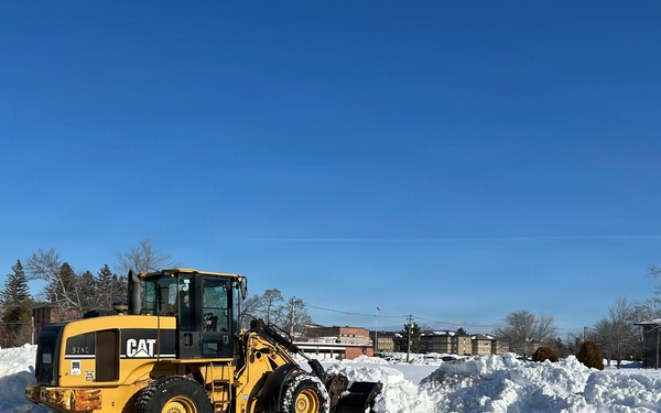 Snow removal continues