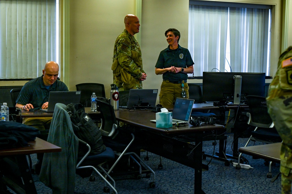 NGB Leadership Visit: 33rd WMD-CST