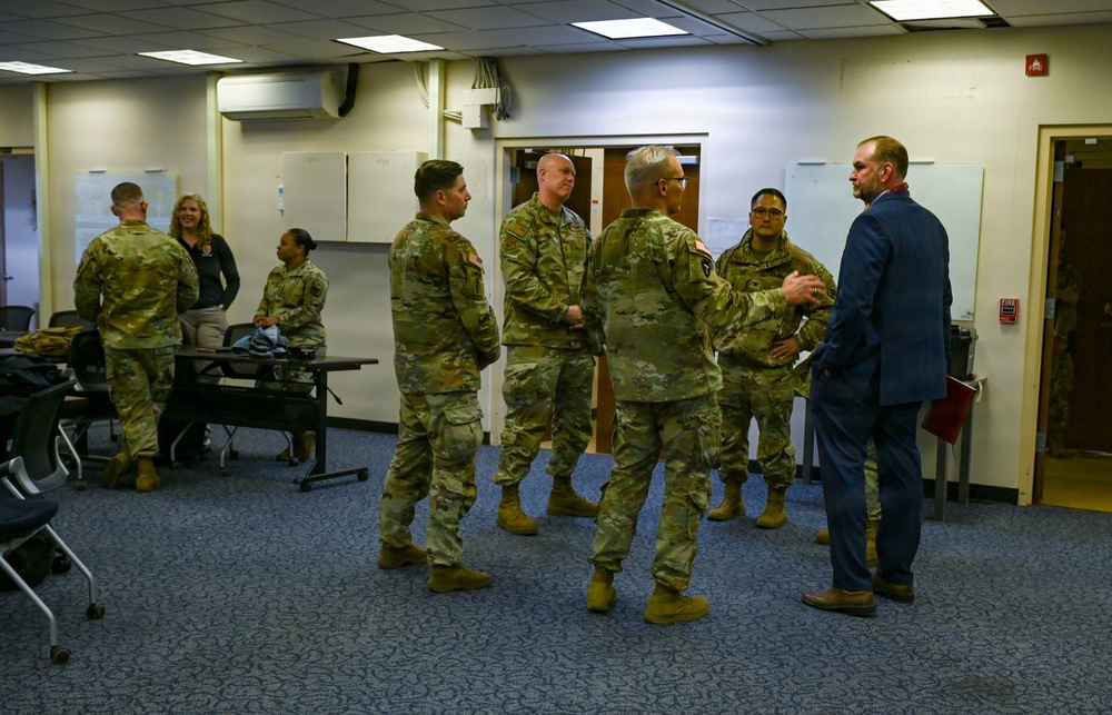 NGB Leadership Visit: 33rd WMD-CST