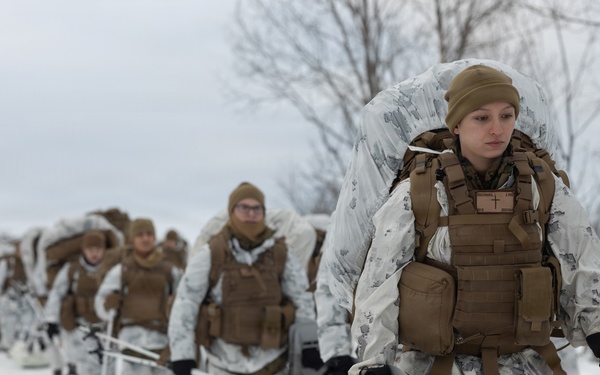 CORE26 | U.S. Marines, Sailors Participate in Cold Weather Training for Arctic Exercise