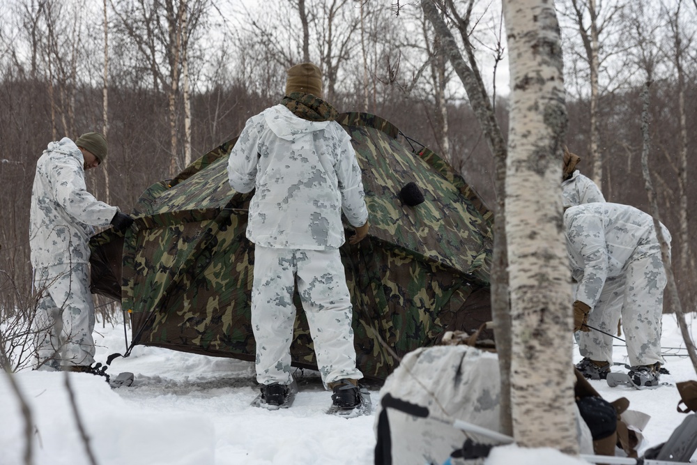 CORE26 | U.S. Marines, Sailors Participate in Cold Weather Training for Arctic Exercise