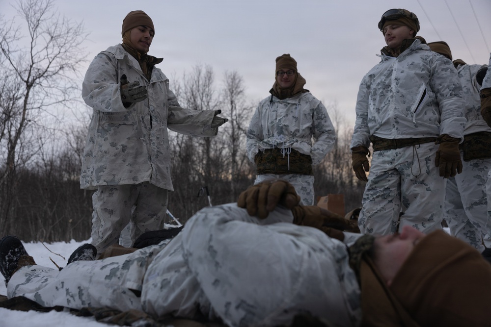 CORE26 | U.S. Marines, Sailors Participate in Cold Weather Training for Arctic Exercise