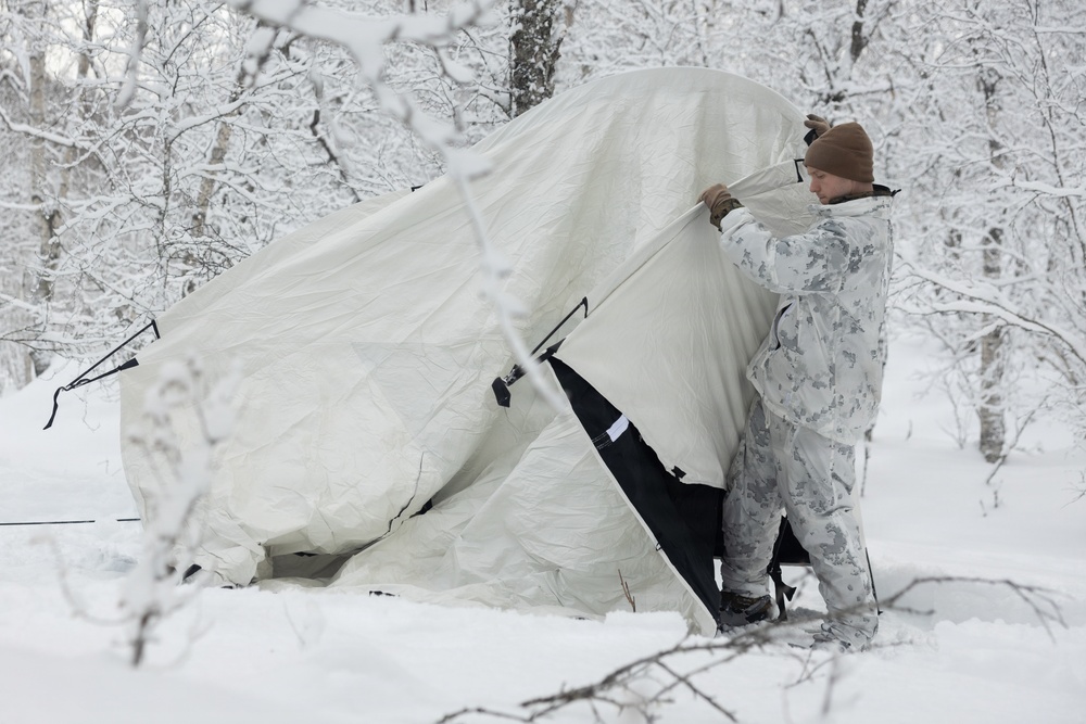 CORE26 | U.S. Marines, Sailors Participate in Cold Weather Training for Arctic Exercise