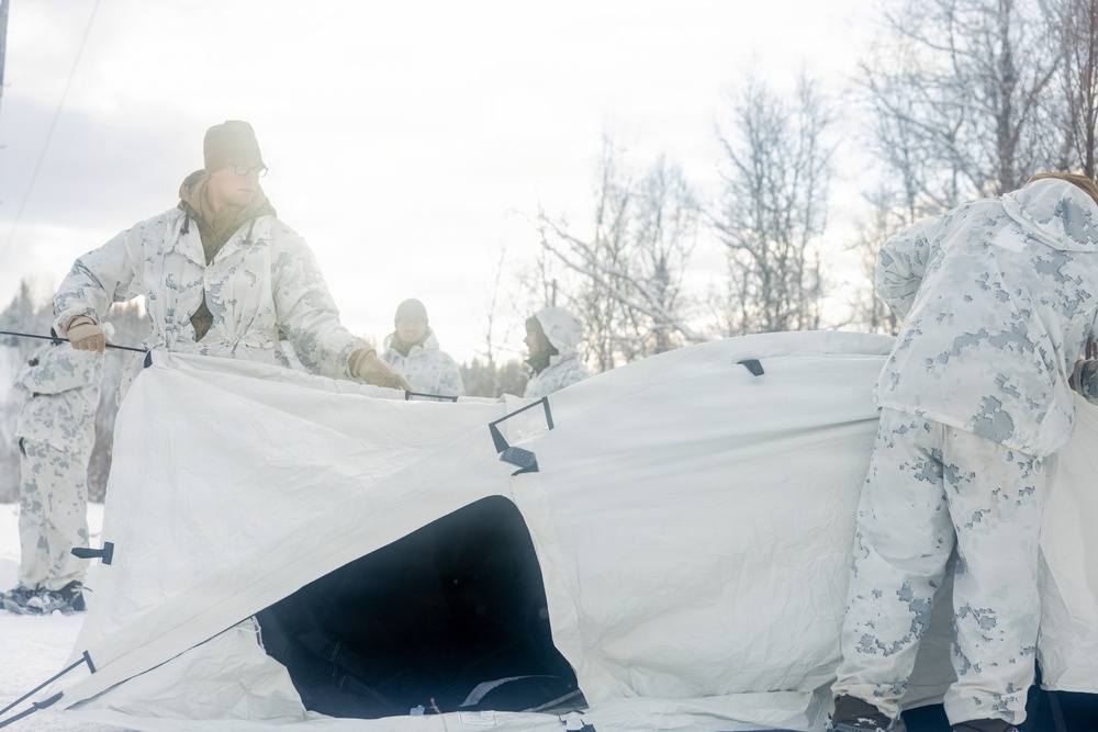 CORE26 | U.S. Marines, Sailors Participate in Cold Weather Training for Arctic Exercise
