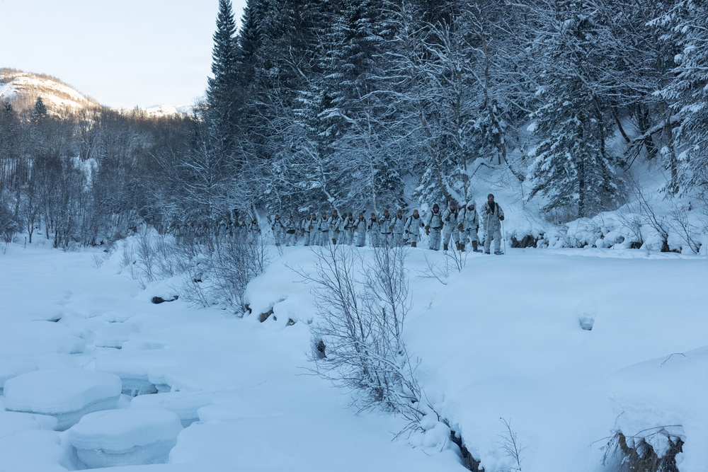 CORE26 | U.S. Marines, Sailors Participate in Cold Weather Training for Arctic Exercise