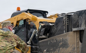 Ramstein AB, RAF Lakenheath, RAF Mildenhall, civil engineers exercise airfield repairment
