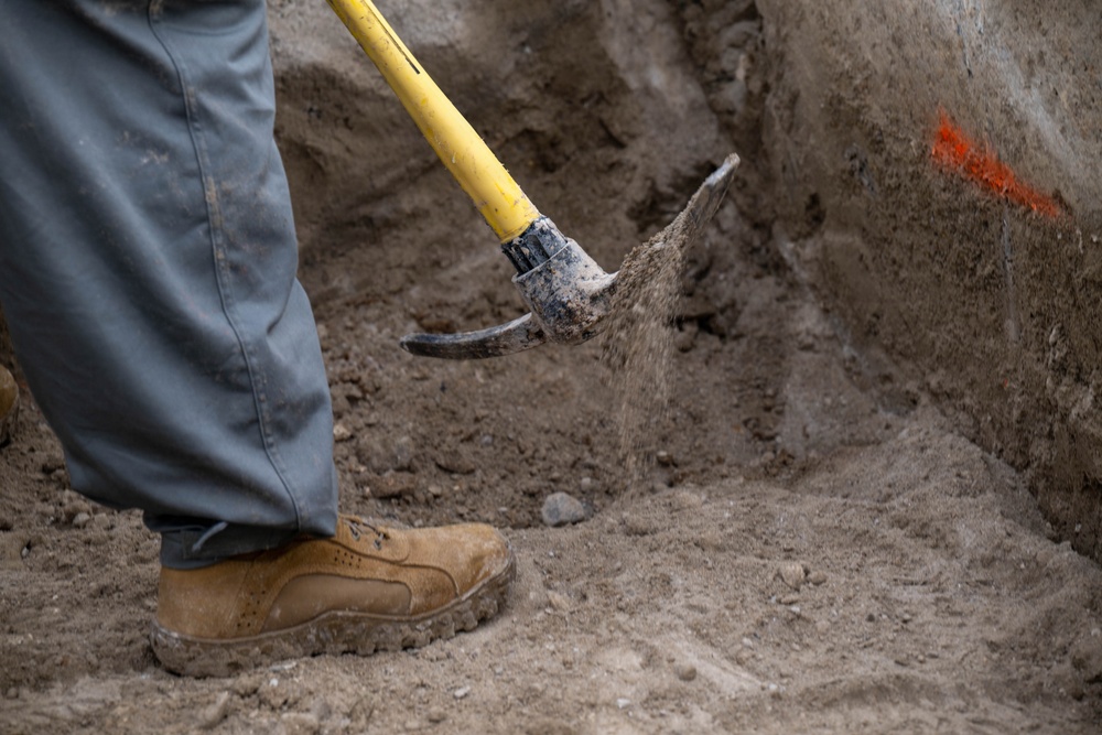 Ramstein AB, RAF Lakenheath, RAF Mildenhall, civil engineers exercise airfield repairment