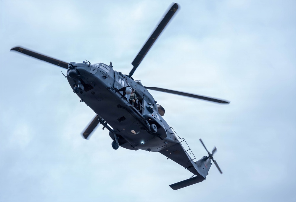 Sentry South 26-2 Spanish air force NH90 touch and go at Camp Shelby