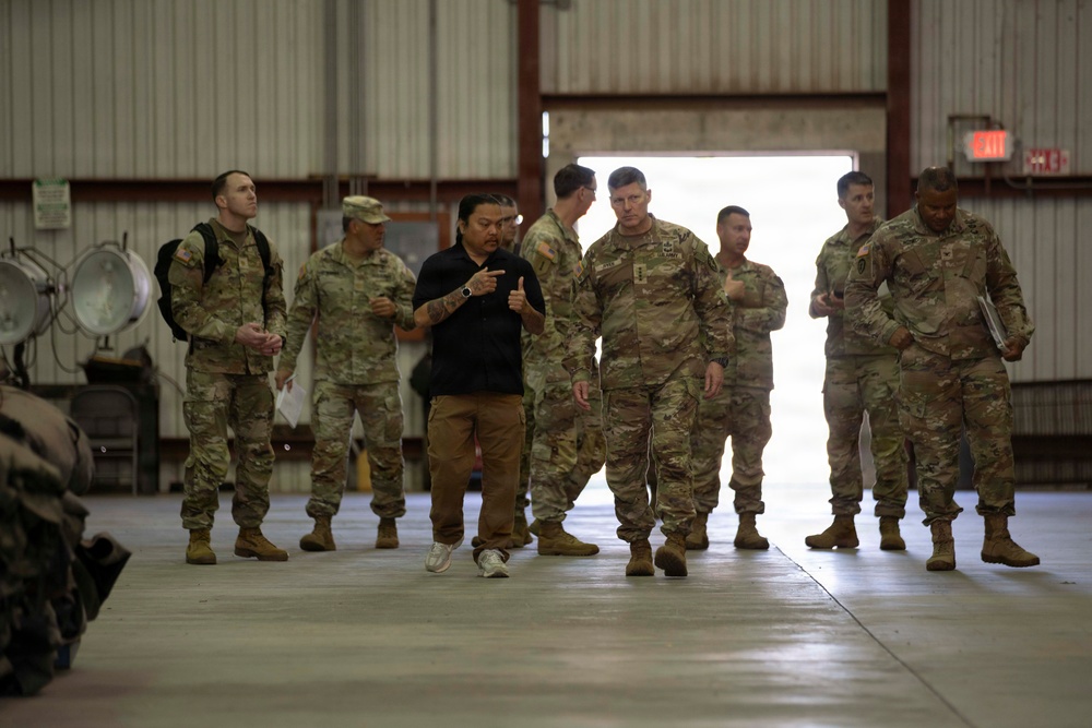 Gen. Joseph Ryan visits Joint Task Force-Bravo