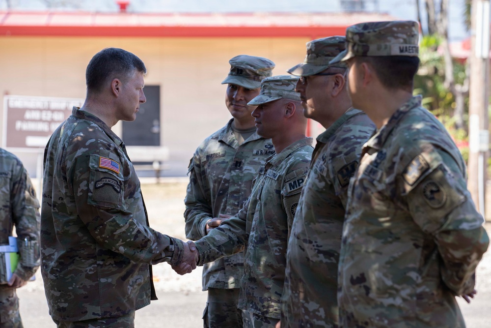 Gen. Joseph Ryan visits Joint Task Force-Bravo
