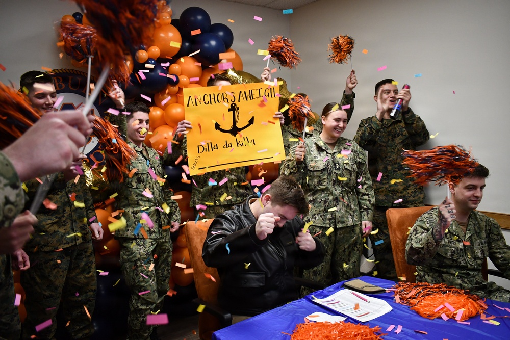 Naval Reserve Officers' Training Corps Ship Selection Spring 2026