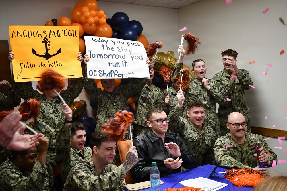 Naval Reserve Officers' Training Corps Ship Selection Spring 2026