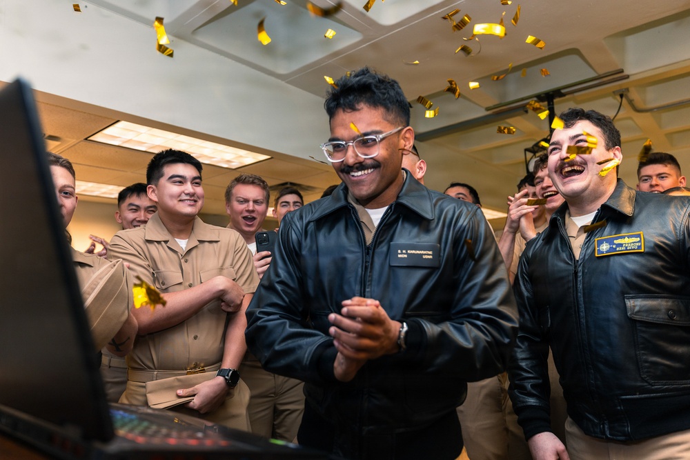 Naval Reserve Officers' Training Corps Ship Selection Spring 2026