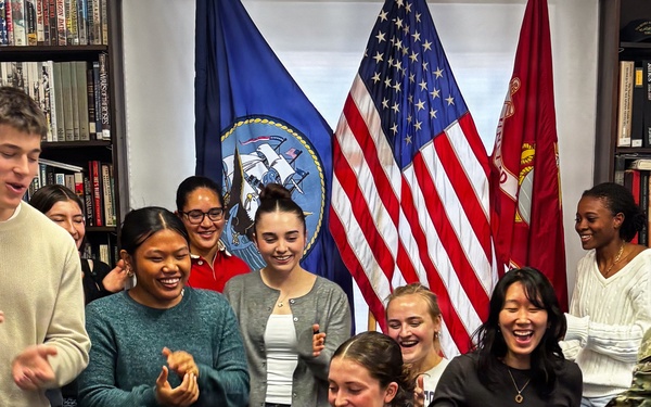 Naval Reserve Officers' Training Corps Ship Selection Spring 2026