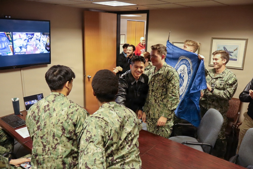 Naval Reserve Officers' Training Corps Ship Selection Spring 2026