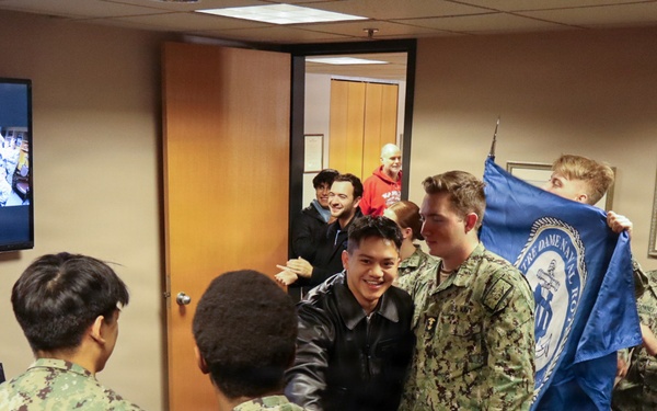 Naval Reserve Officers' Training Corps Ship Selection Spring 2026