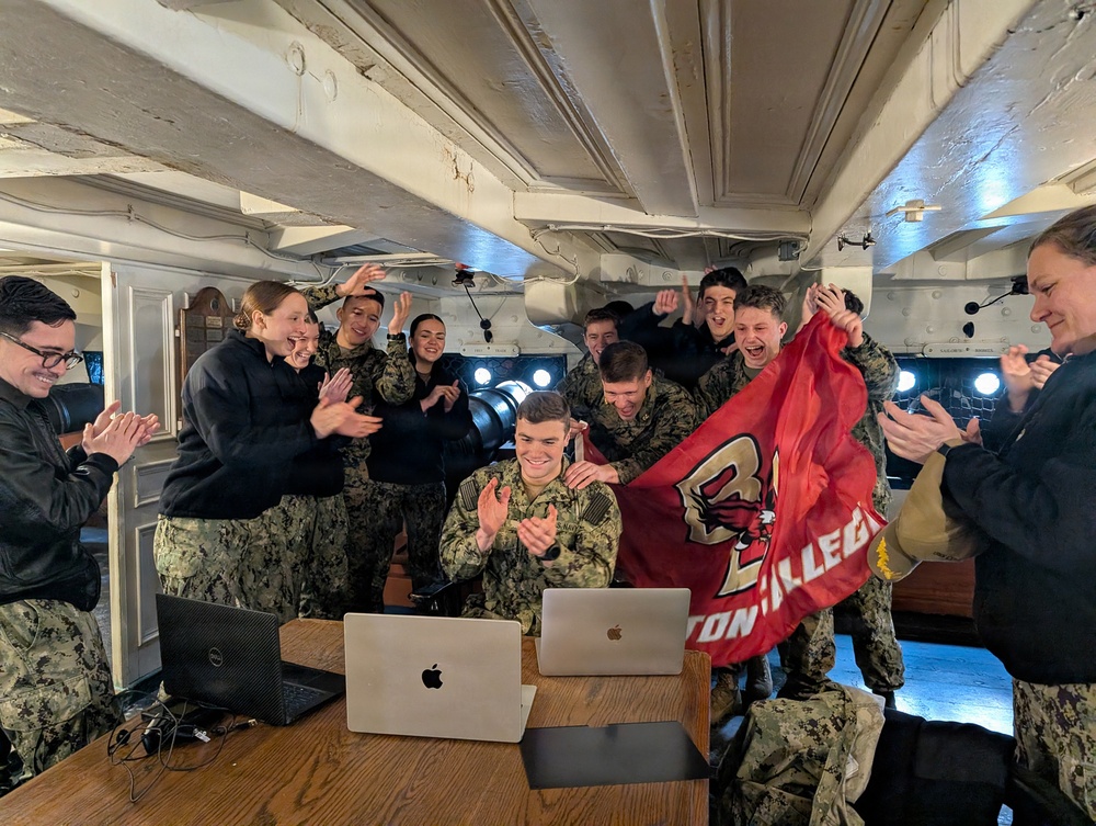 Naval Reserve Officers' Training Corps Ship Selection Spring 2026