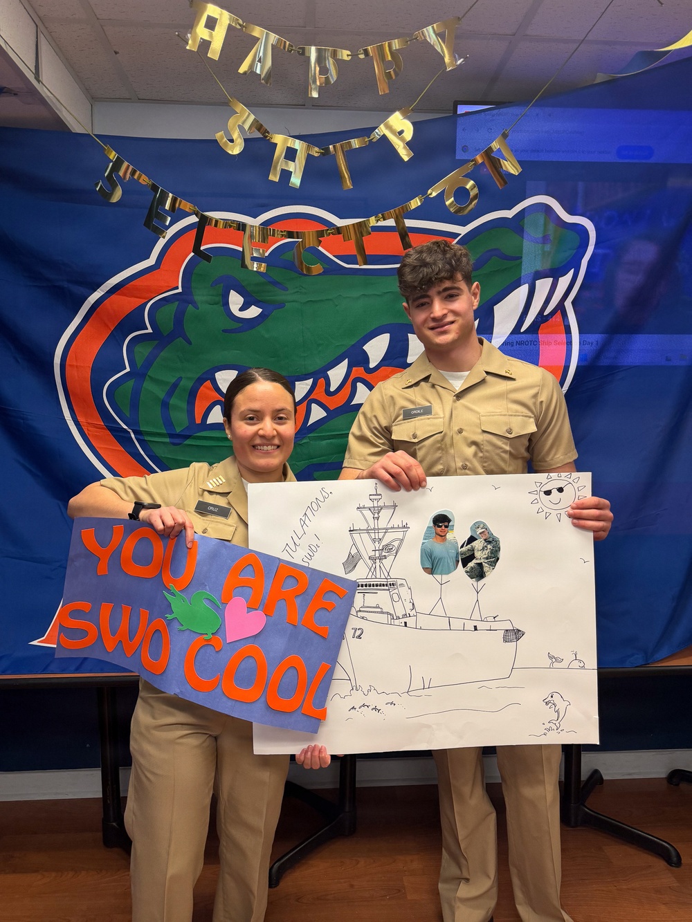 Naval Reserve Officers' Training Corps Ship Selection Spring 2026