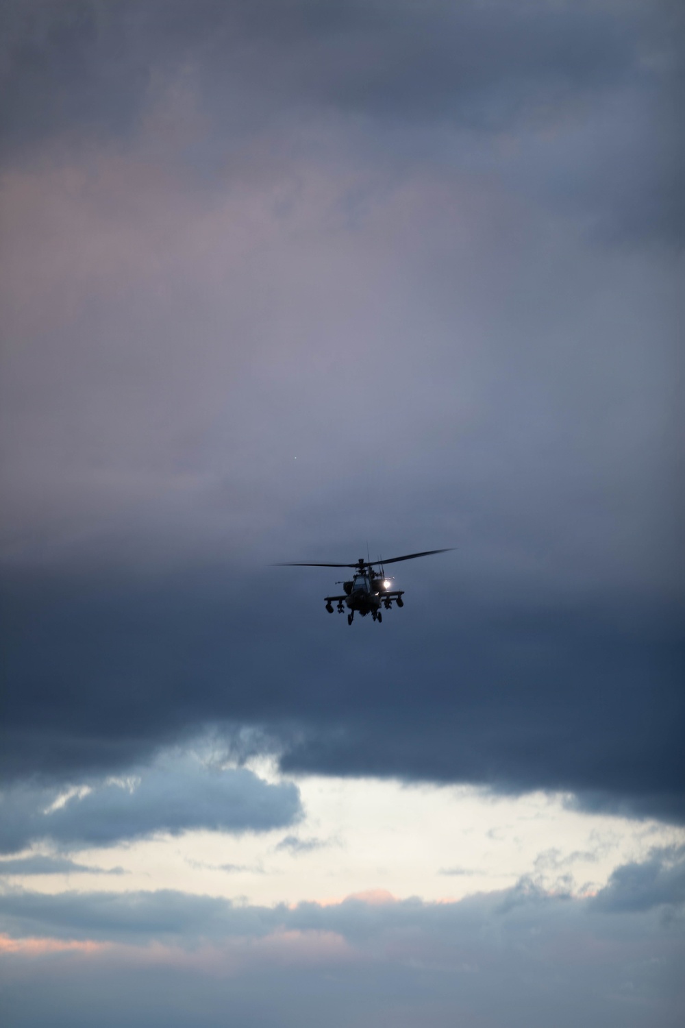3rd Infantry Division AH-64 Apache Crews Conduct Aerial Gunnery in Bulgaria