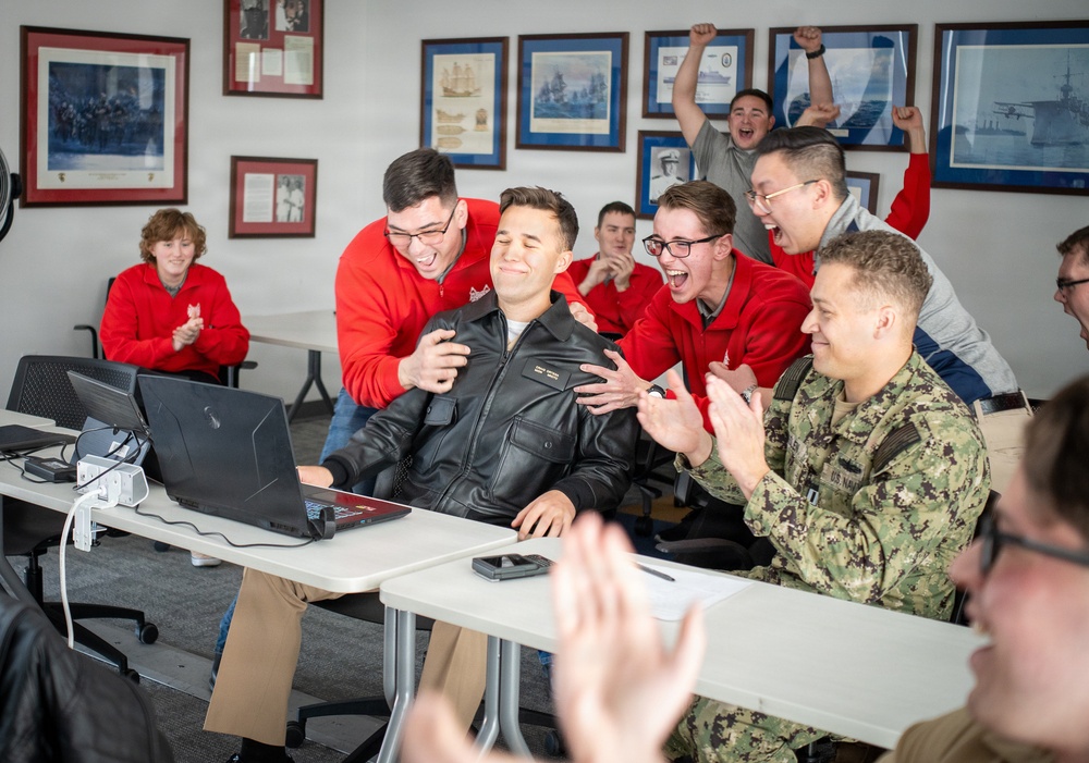 Naval Reserve Officers' Training Corps Ship Selection Spring 2026