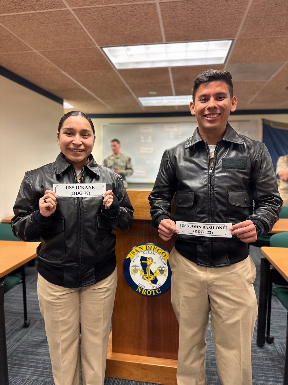 Naval Reserve Officers' Training Corps Ship Selection Spring 2026