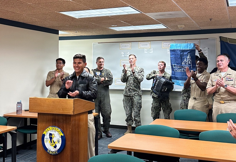 Naval Reserve Officers' Training Corps Ship Selection Spring 2026