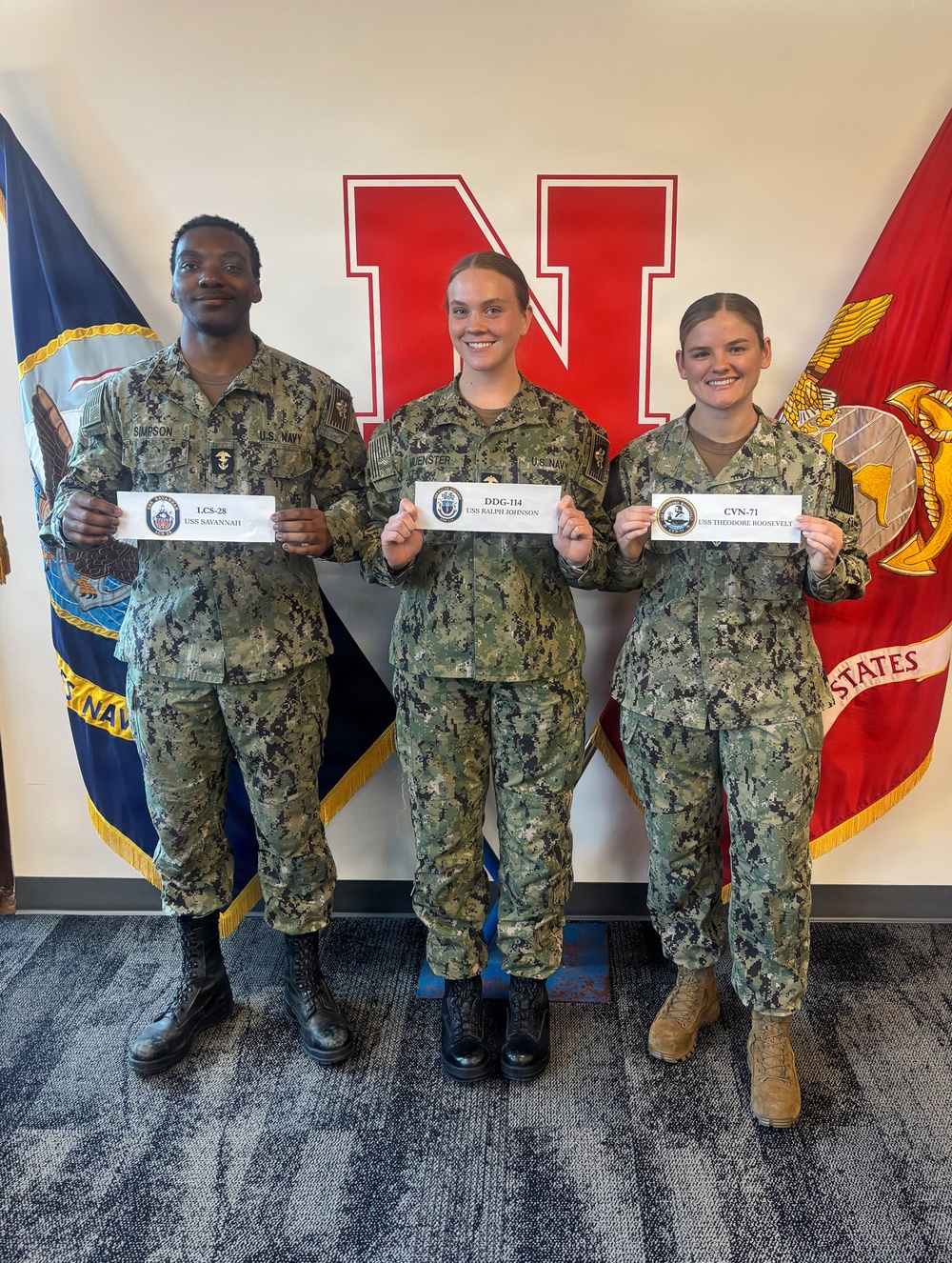 Naval Reserve Officers' Training Corps Ship Selection Spring 2026