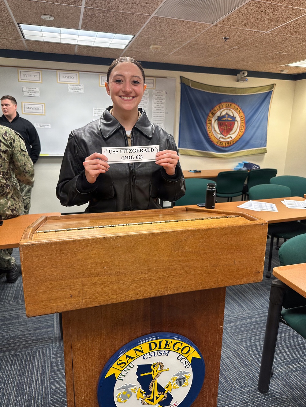 Naval Reserve Officers' Training Corps Ship Selection Spring 2026