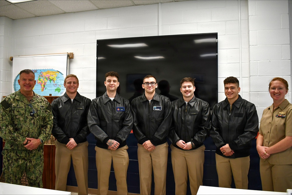 Naval Reserve Officers' Training Corps Ship Selection Spring 2026