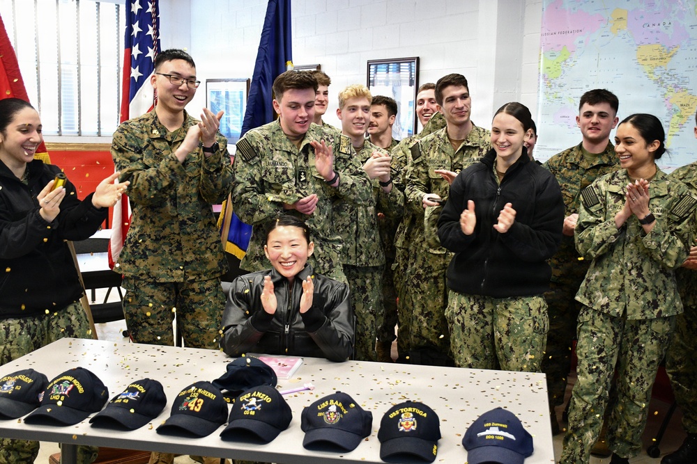 Naval Reserve Officers' Training Corps Ship Selection Spring 2026