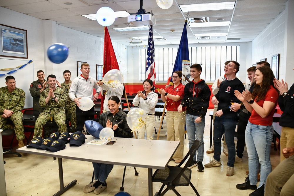 Naval Reserve Officers' Training Corps Ship Selection Spring 2026