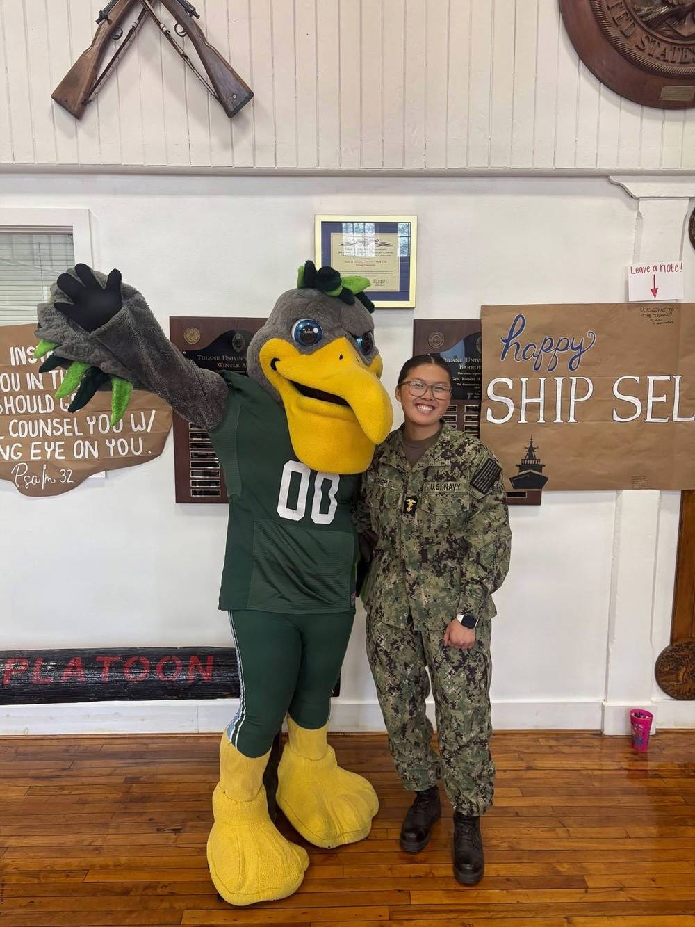 Naval Reserve Officers' Training Corps Ship Selection Spring 2026