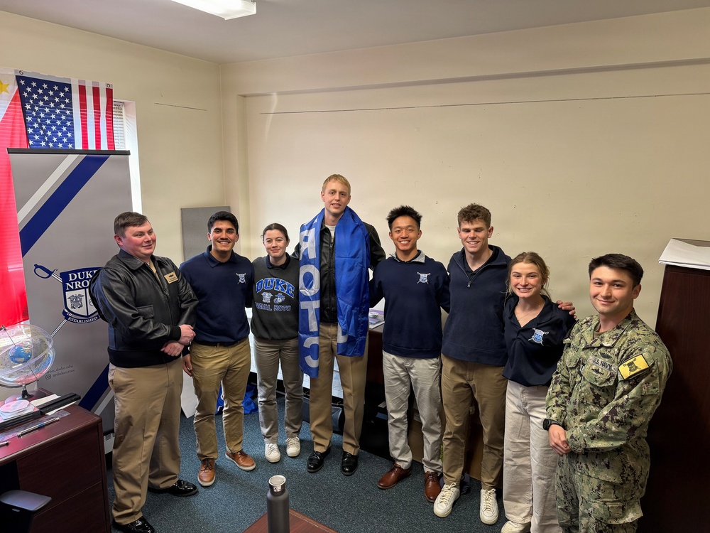 Naval Reserve Officers' Training Corps Ship Selection Spring 2026