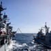 USS Iwo Jima Conducts a Fueling At Sea