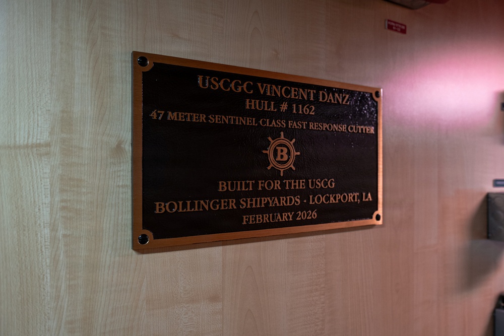 U.S. Coast Guard conducts training before delivery of 62nd Fast Response Cutter