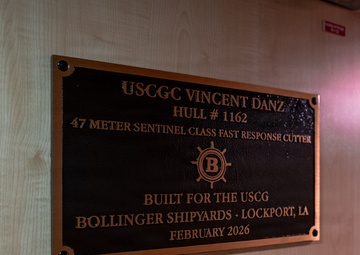 U.S. Coast Guard conducts training before delivery of 62nd Fast Response Cutter