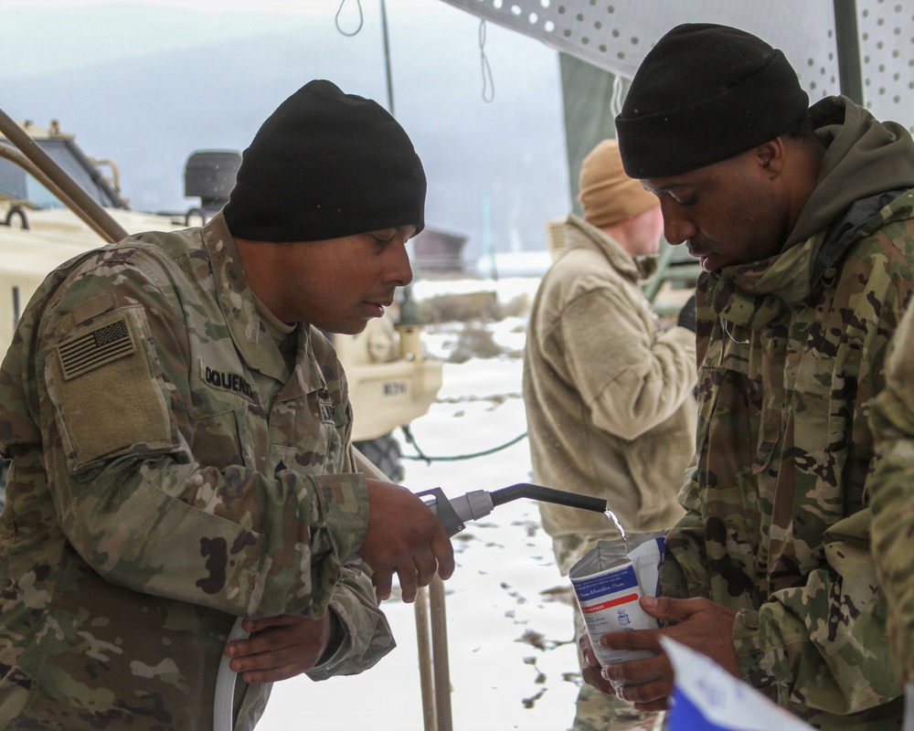10th Special Forces Group (Airborne) Culinary Specialists Prepare for the Philip A. Connelly Competition.