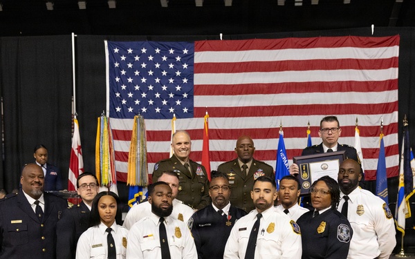 D.C. National Guard Hosts Ceremony Recognizing DC Safe and Beautiful Partners