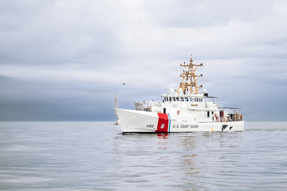 U.S. Coast Guard conducts training before delivery of 62nd Fast Response Cutter